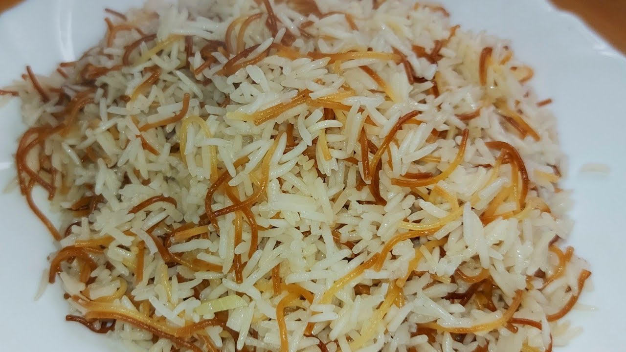 riz libanais aux vermicelles🇱🇧  recette facile et rapide/الرز المفلفل بالشعيرية على الطريقةاللبنانية