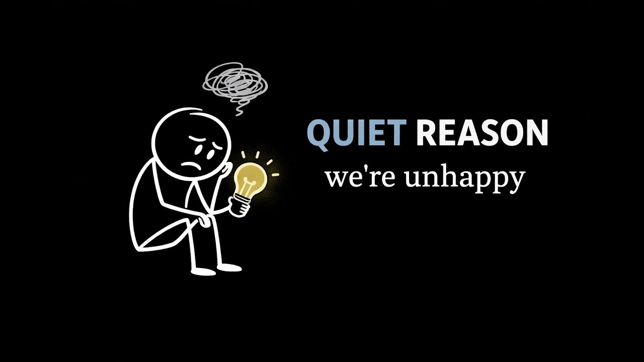 The quiet reason we&rsquo;re unhappy (it&rsquo;s not what you think)