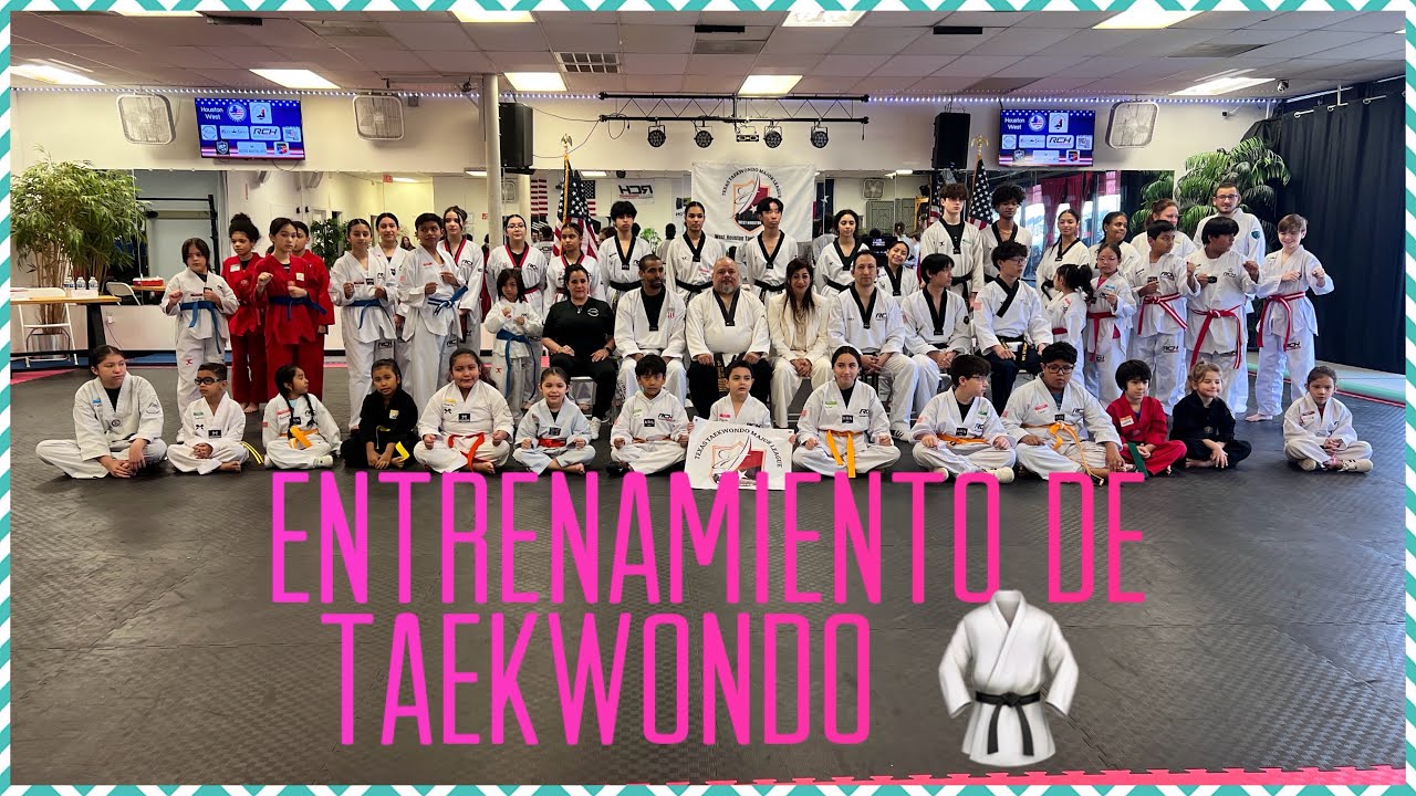 Entrenamiento de taekwondo 🥋