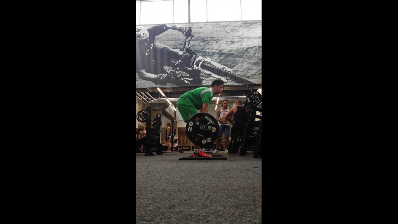 5RM Deadlift: 150 kg/330 lbs at 82kg/182 lbs (16 M)