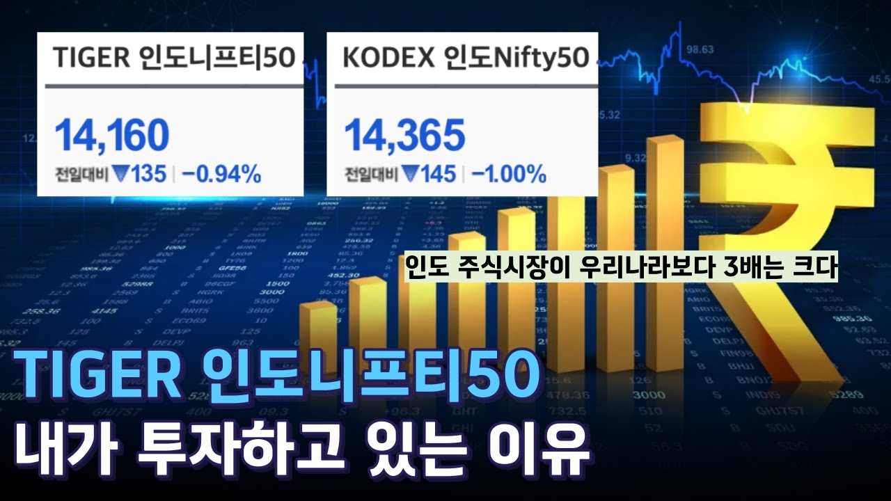 TIGER 인도니프티50, 내가 인도 주식을 사고있는 이유 (ft. 인도 주식)