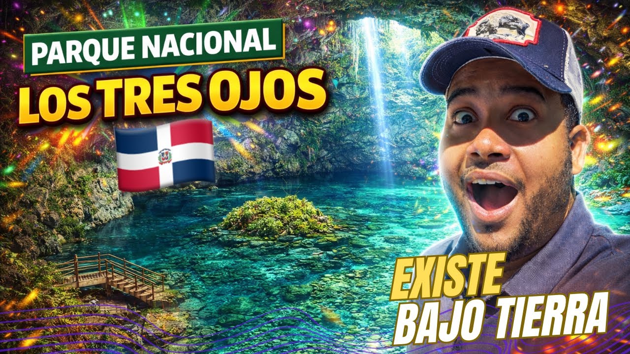 LOS TRES OJOS: El Paraíso Secreto Bajo Tierra en Santo Domingo 😱🇩🇴
