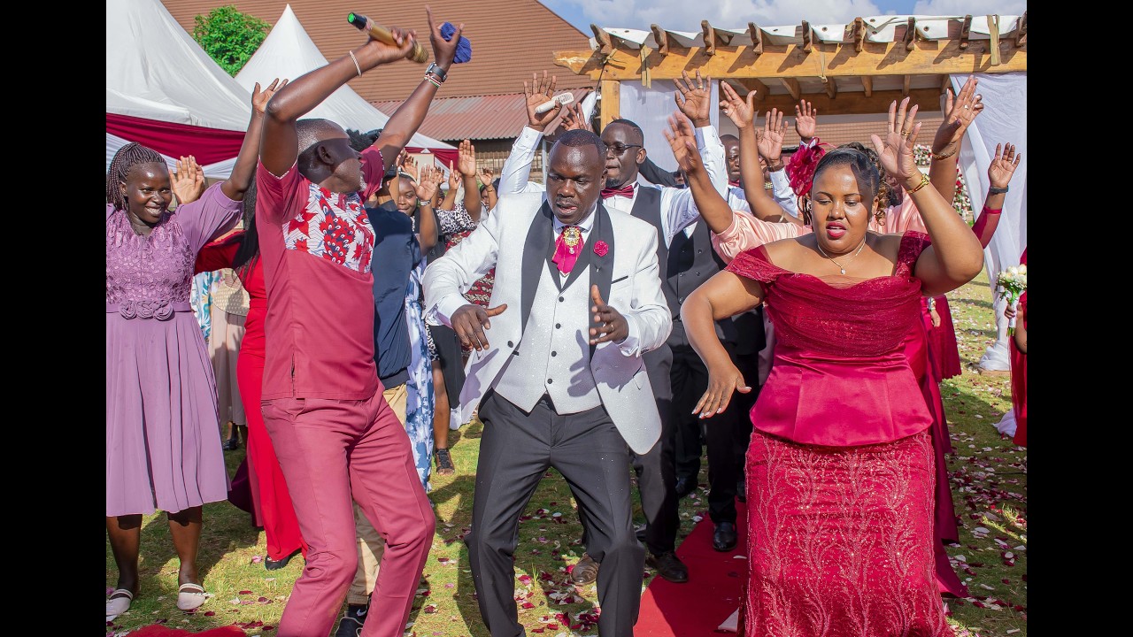 IRENE AND BENROGEOUS WEDDING AT H.O.T CHURCH GARDEN ESTATE NAIROBI WITH MC PRINCEDEE {+254712184316}