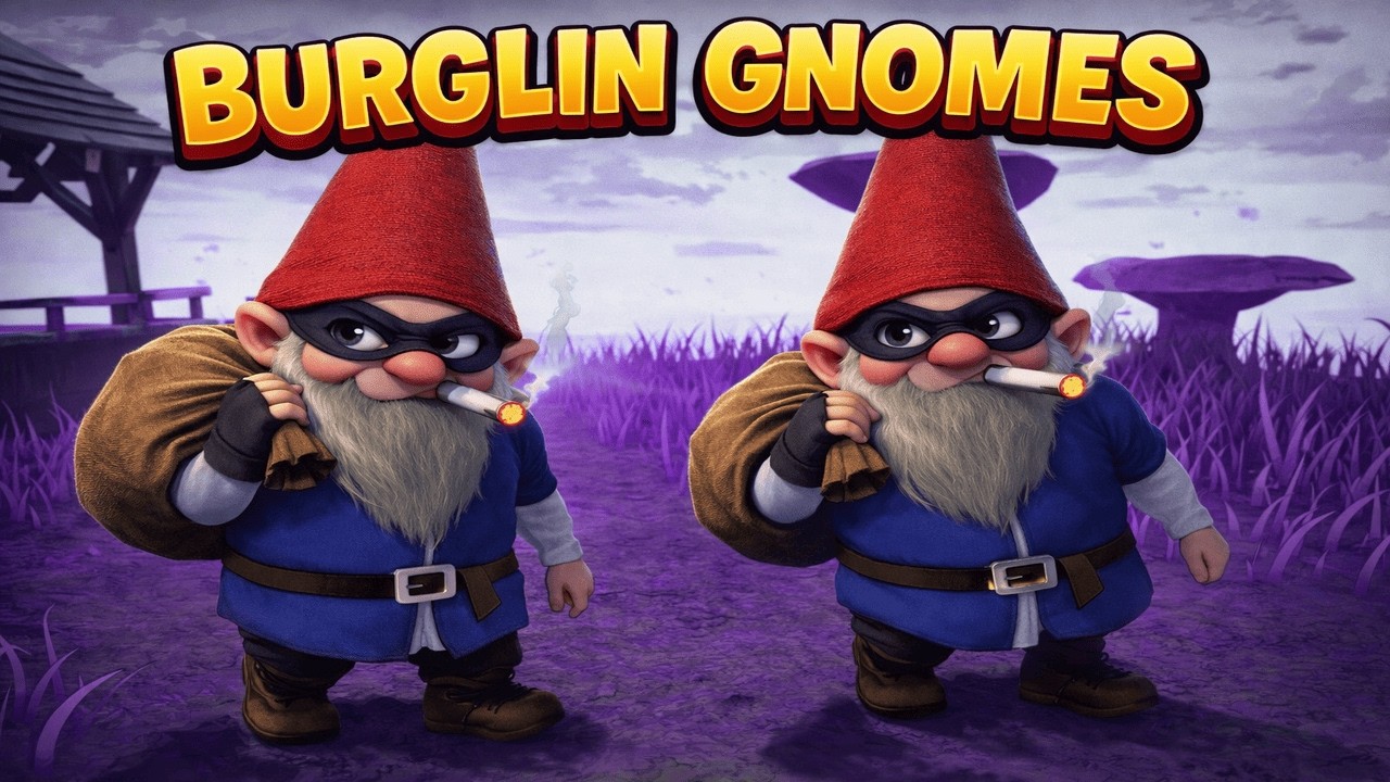 BURGLIN GNOMES 🏠 МАЛЕНЬКИЕ ВОРЫ В ДОМЕ! Гномы устроили погром 🧀
