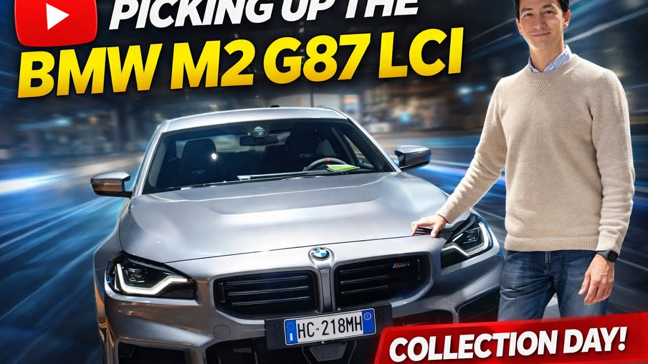Picking up my new BMW M2 G87 LCI