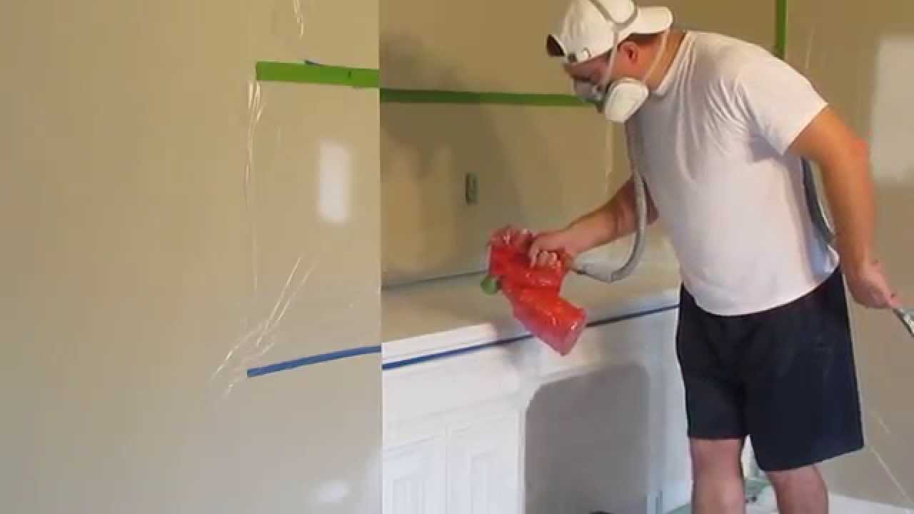 Spray Painting Cabinets (2 of 2) - Graco HVLP 9.5 Edge Spray Paint Gun