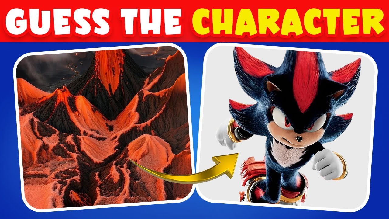 Can You Guess Sonic Characters by Illusion Quiz? 🦔💨 Mind-Blowing Quiz!