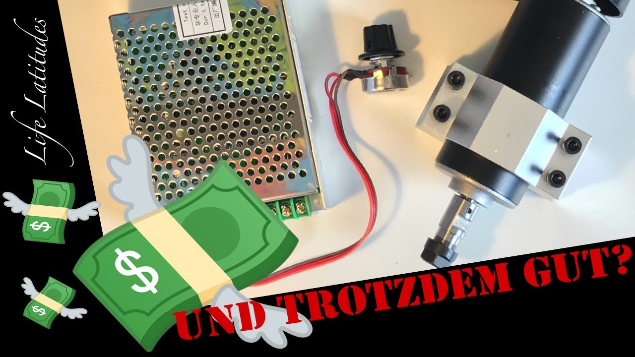 Wer billig kauft, kauft zweimal 🤷🏼&zwj;♂️ | 500 Watt China CNC Spindel versagt den Dienst