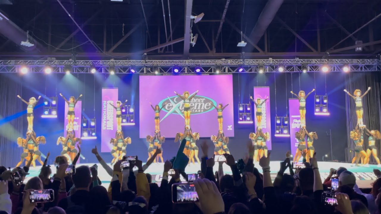 Cheer Extreme Sr Elite WINS CheerSport 2025 ~ Stage View