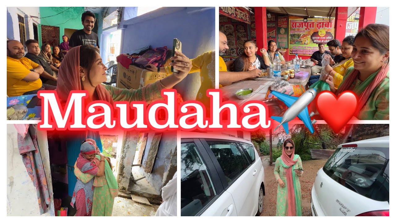 Maudaha trip with the Wedding Planners| Misseddddd Shoaib a Lotttt❤️| Wedding Planners Kaun hain?😍