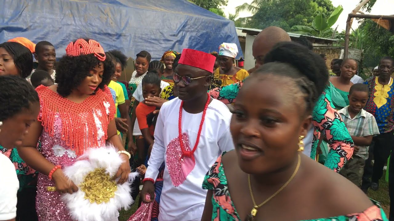 ZWEDRU LIBERIA:  Traditional wedding  in Zwedru City, Grand Gedeh County, Liberia Africa