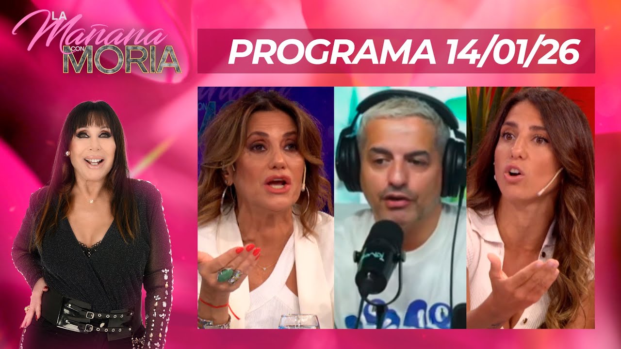 LA MAÑANA CON MORIA - PROGRAMA 14/01/26 - ÁNGEL, CALLEJÓN Y CINTHIA FERNÁNDEZ: TODOS CONTRA TODOS