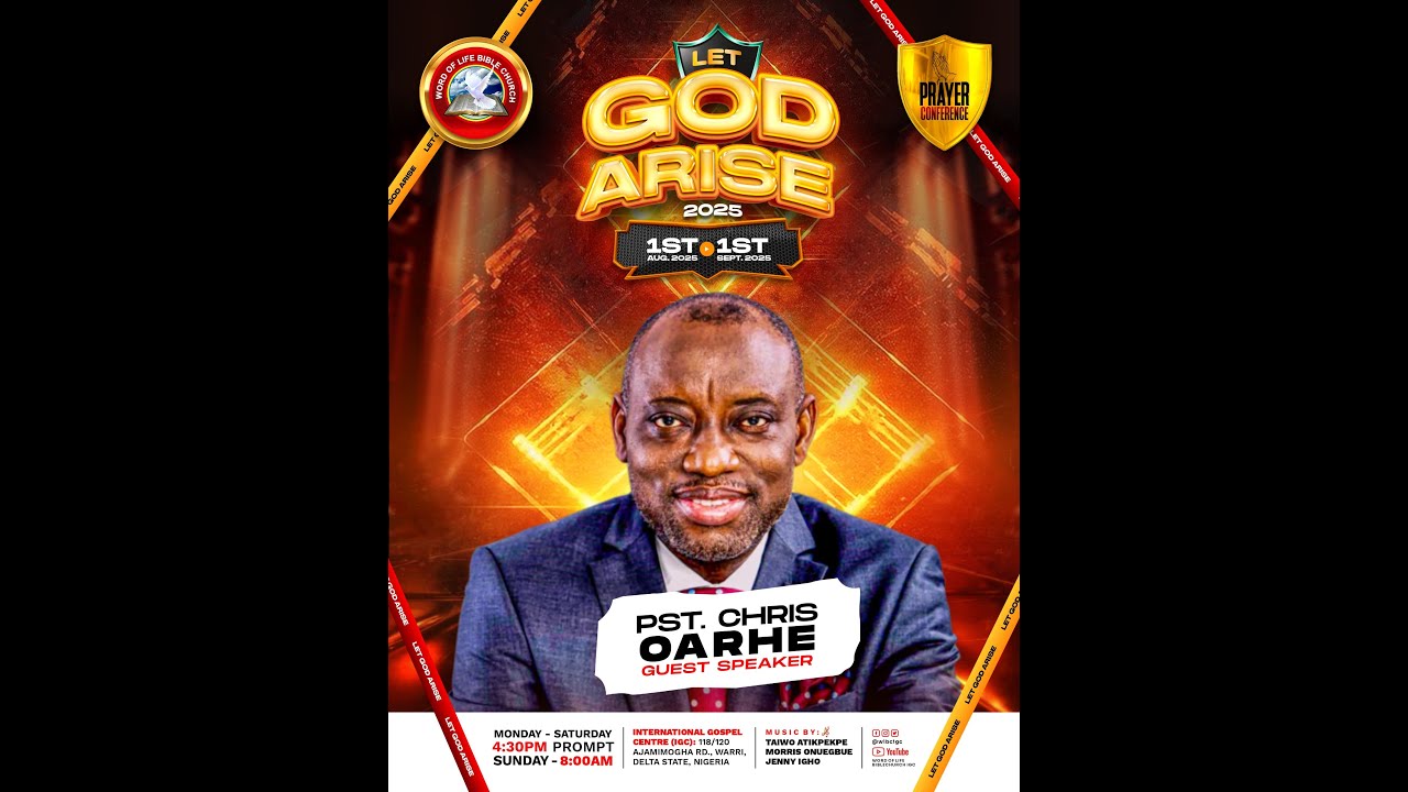 LET GOD ARISE 2025 | Day 5 | PASTOR CHRIS OARHE 05.08.2025