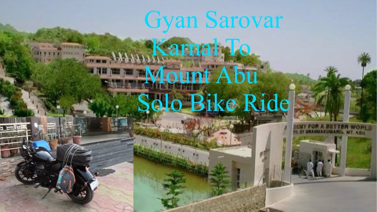 Mount Abu Rajasthan | Gyan Sarovar |OM SHANTI |january 2026 1st bike ride 