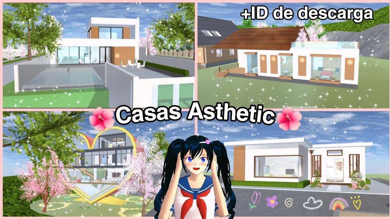 CASAS BONITAS PARA DESCARGAR💖 |+ID de descarga | Sakura School Simulator