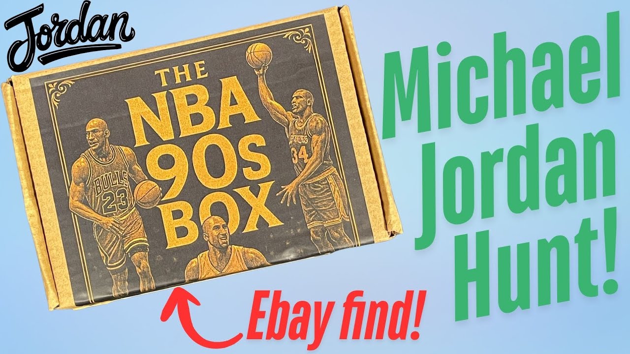 Michael Jordan Hunt - EBay THE NBA 90’s  Mystery Box