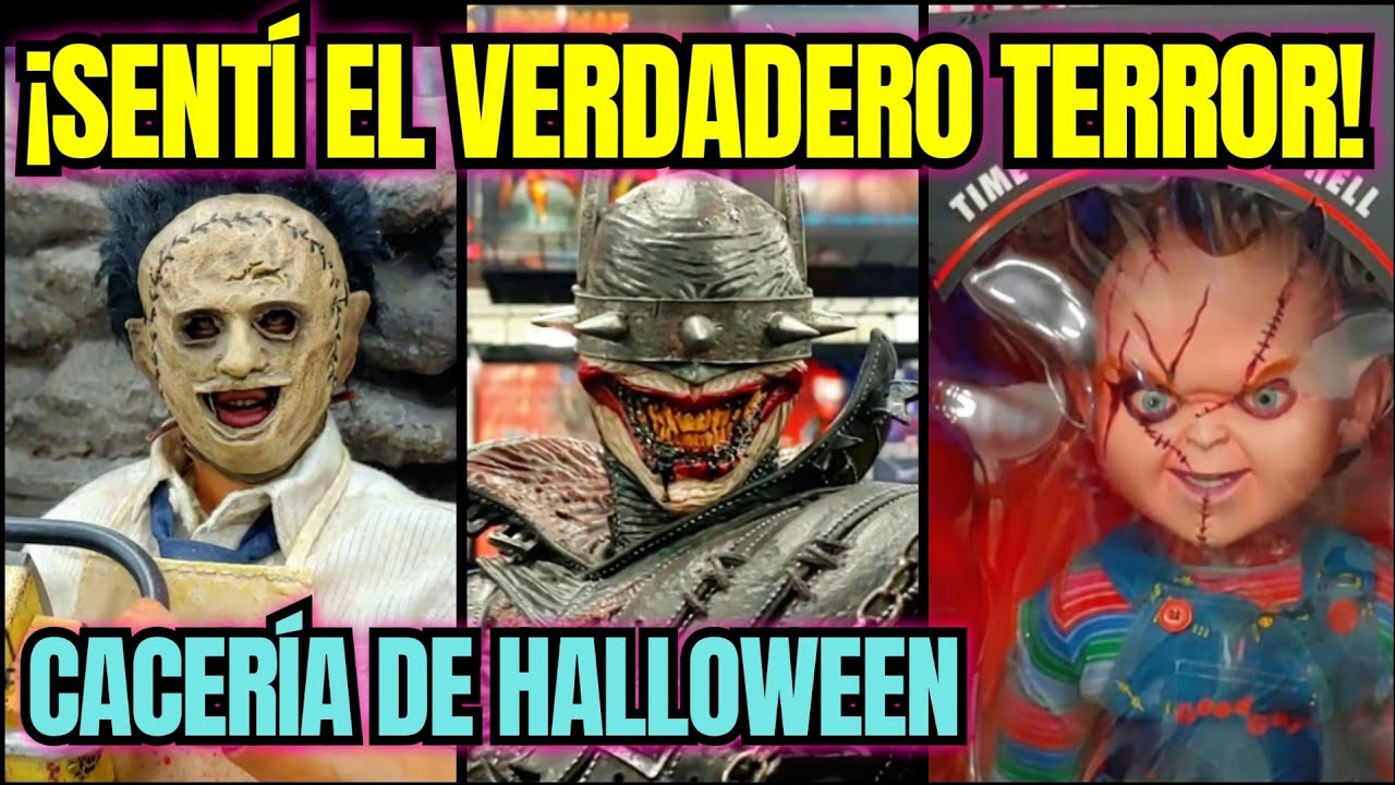 #CACERIA #HALLOWEEN #COLECCIONABLES DE TERROR #HOTTOYS #NECA