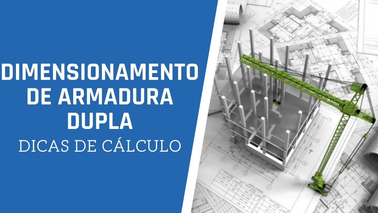 Dimensionamento de armadura dupla em vigas