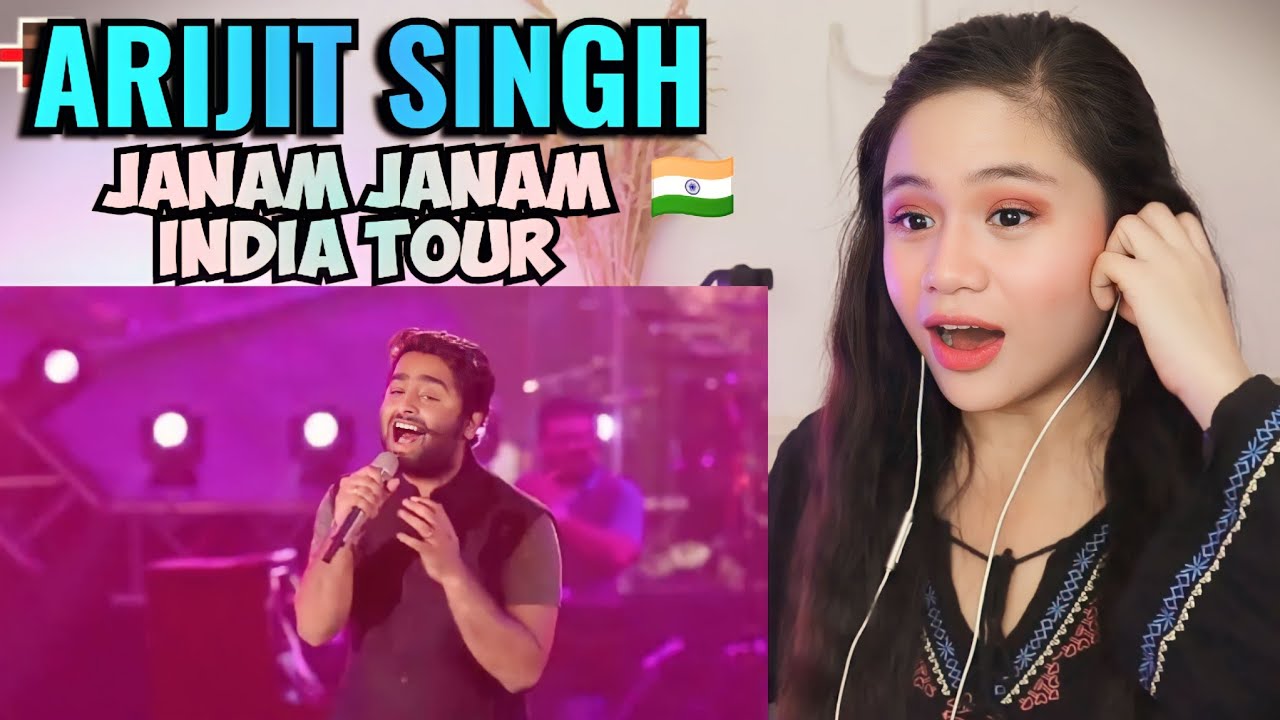 ARIJIT SINGH - Janam Janam | Dilwale | Live MTV India Tour II FILIPINA REACTION