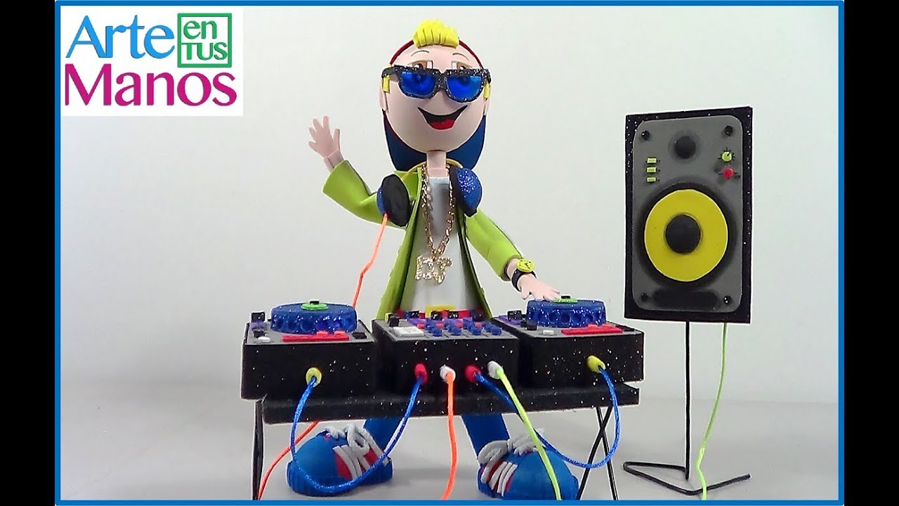 Cómo Hacer un DJ FOFUCHO Paso a paso Arte en Tus Manos