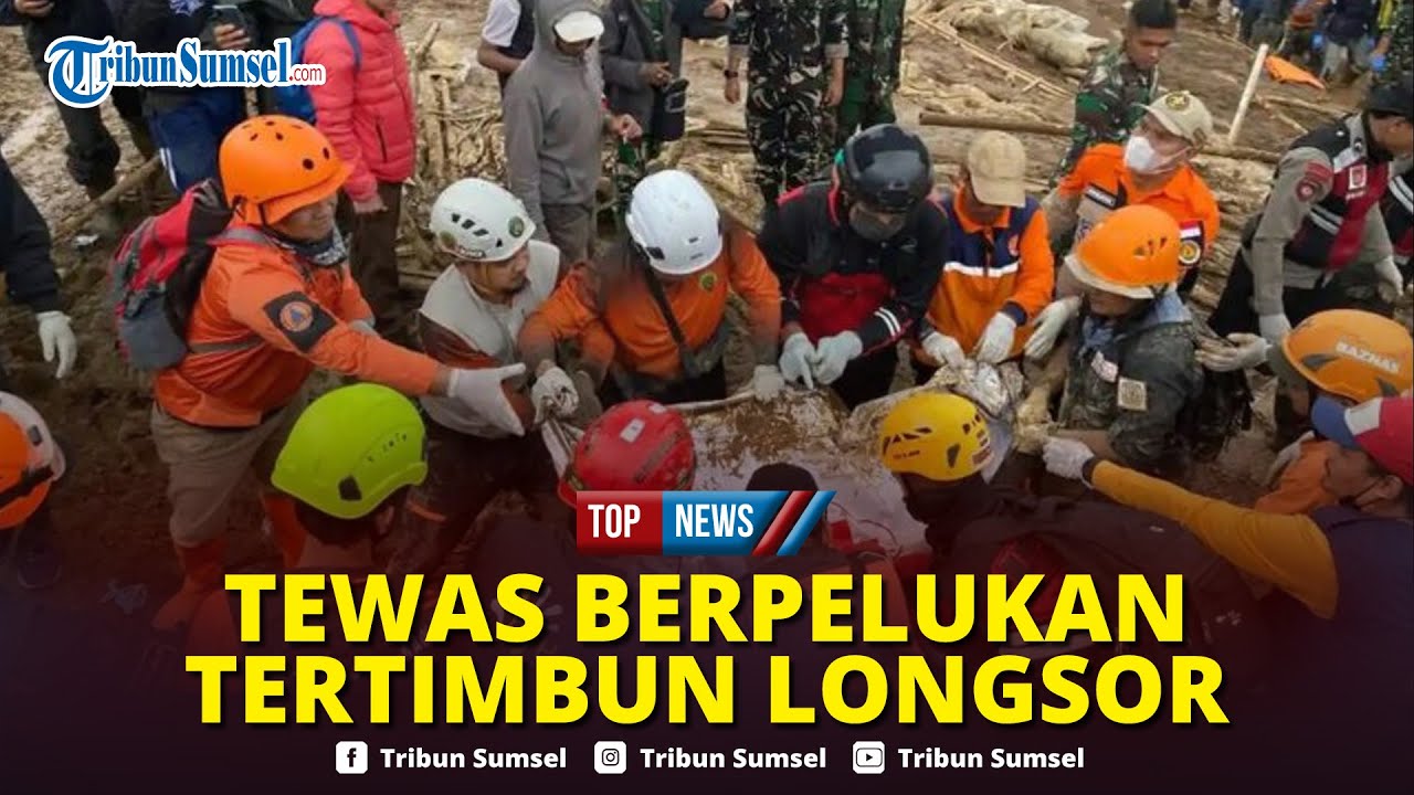 🔴Pilu, Tim SAR Temukan Satu Keluarga Tewas Berpelukan, Tertimbun Tanah Longsor di Cisarua Bandung