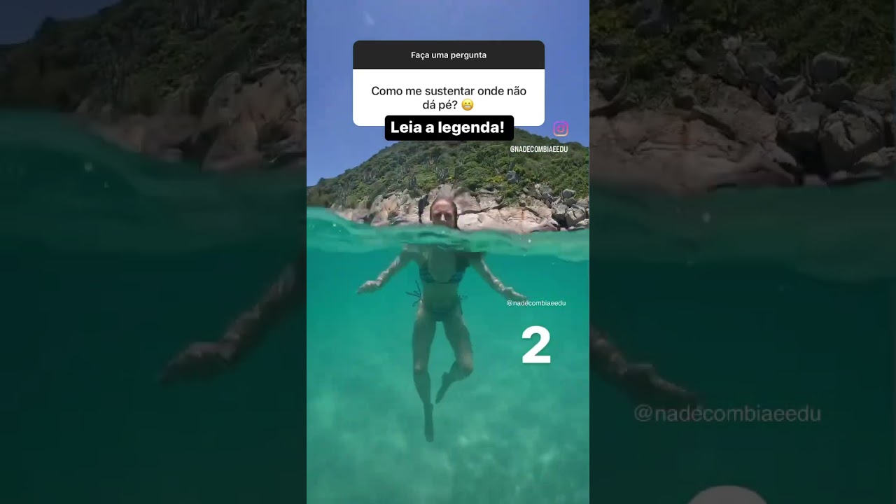 COMO SE SUSTENTAR ONDE N&Atilde;O D&Aacute; P&Eacute; ?! #piscina #mar #lagos