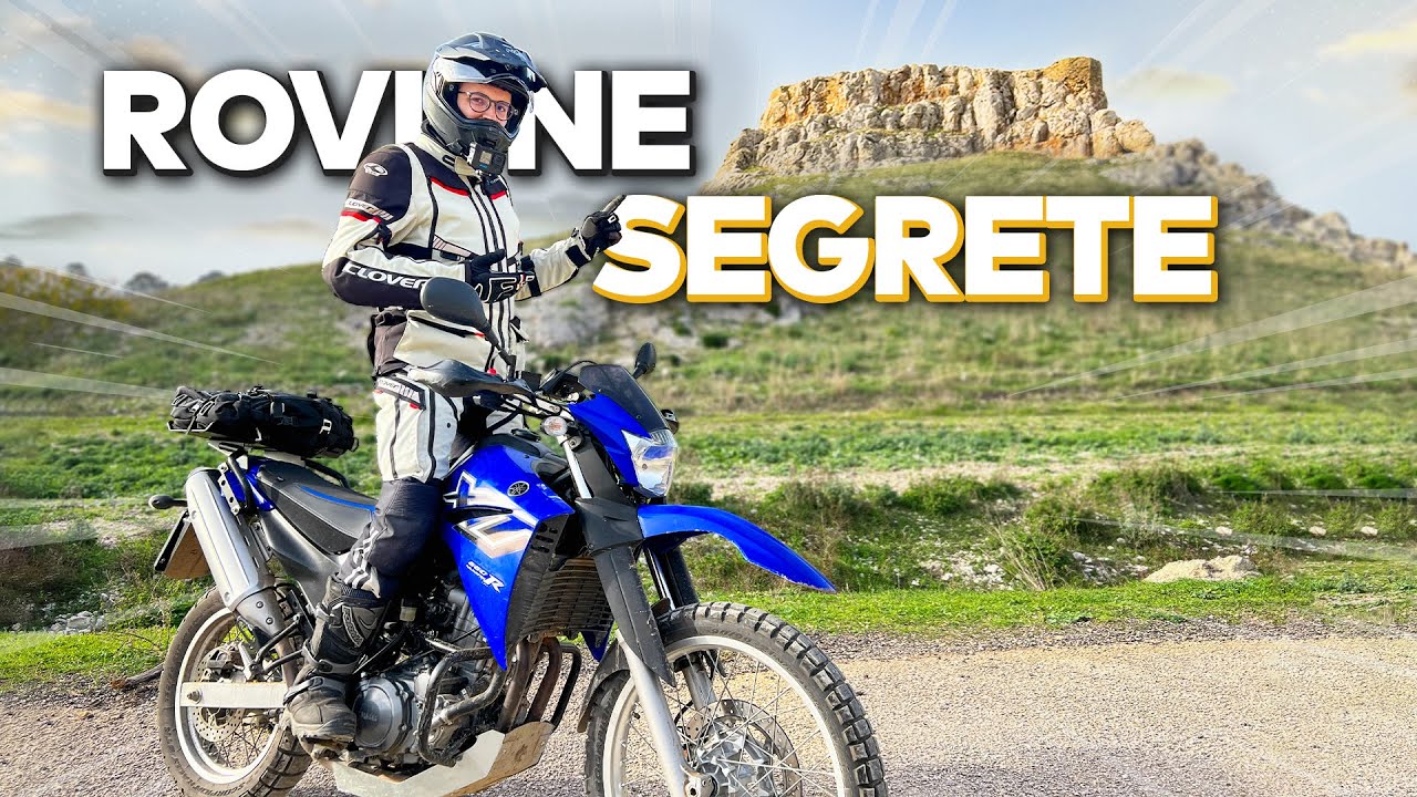In MOTO tra le ROVINE SEGRETE della MURGIA (non dovresti venire qui...)
