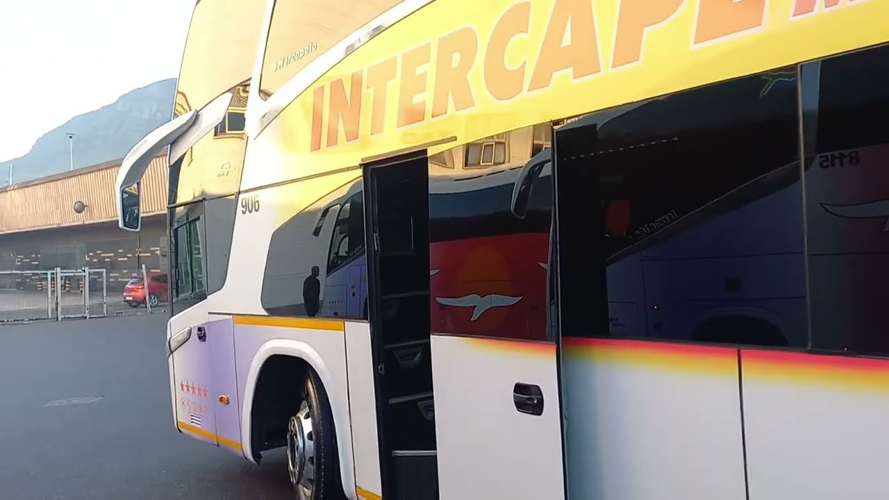 From Cape Town To Pretoria with intercape Driving tour 4k - south africa