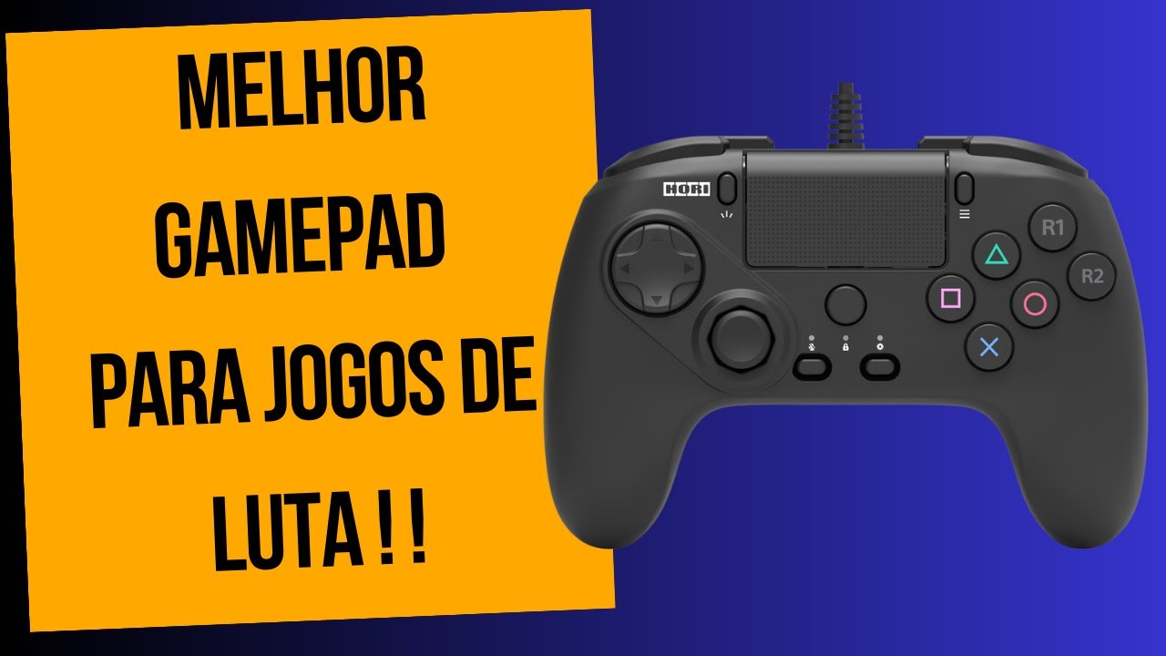 Hori Fighting Commander Octa para Ps4/Ps5/PC - melhor gamepad para jogos de luta !