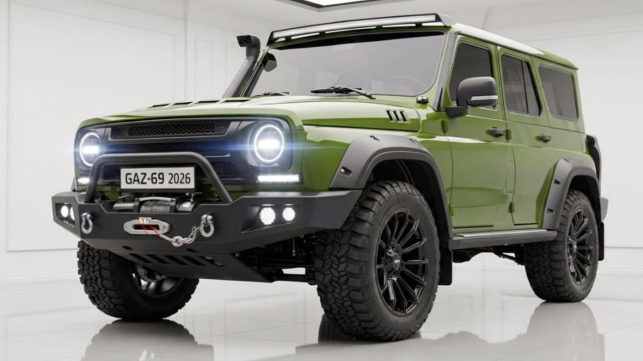 Новый GAZ-69 2026 – Легендарный Советский Внедорожник Вернулся! Полный Обзор