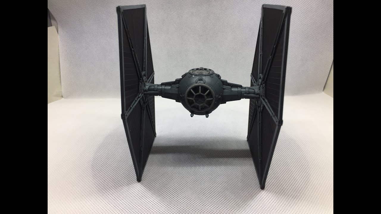 1/72 Bandai tie-fighter - full build - step by step