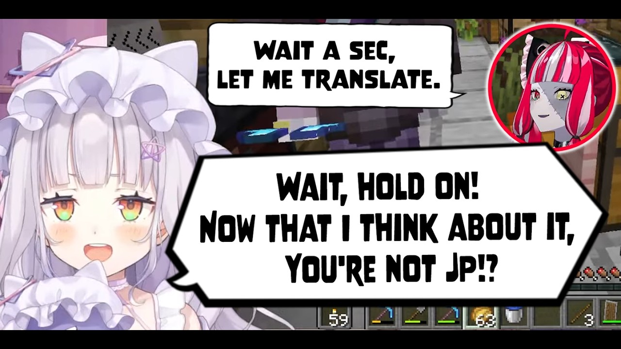 Wait... Ollie is ID?! Shion Totally Forgot! 🤯😂[hololiveclip][minecraft][eng/sub]
