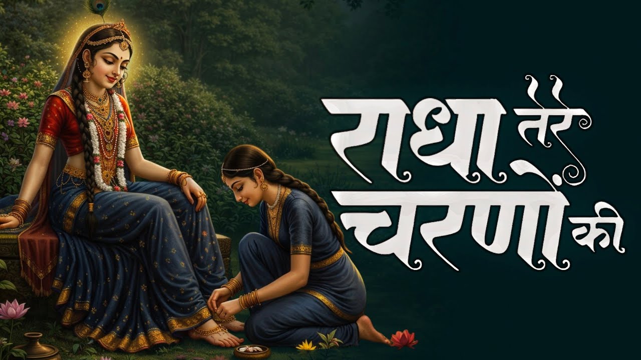🌼 Soulful Radha Tere Charano Ki Radha Bhajans 2026 | Nonstop Krishna Bhakti Songs | Peacful Bhajan