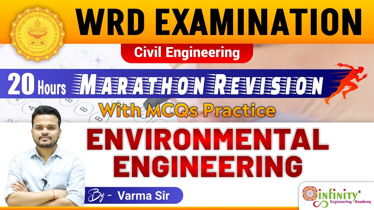 WRD JE Environmental Eng | WRD JE Marathon Revision | wrd exam preparation | wrd je exam 2019