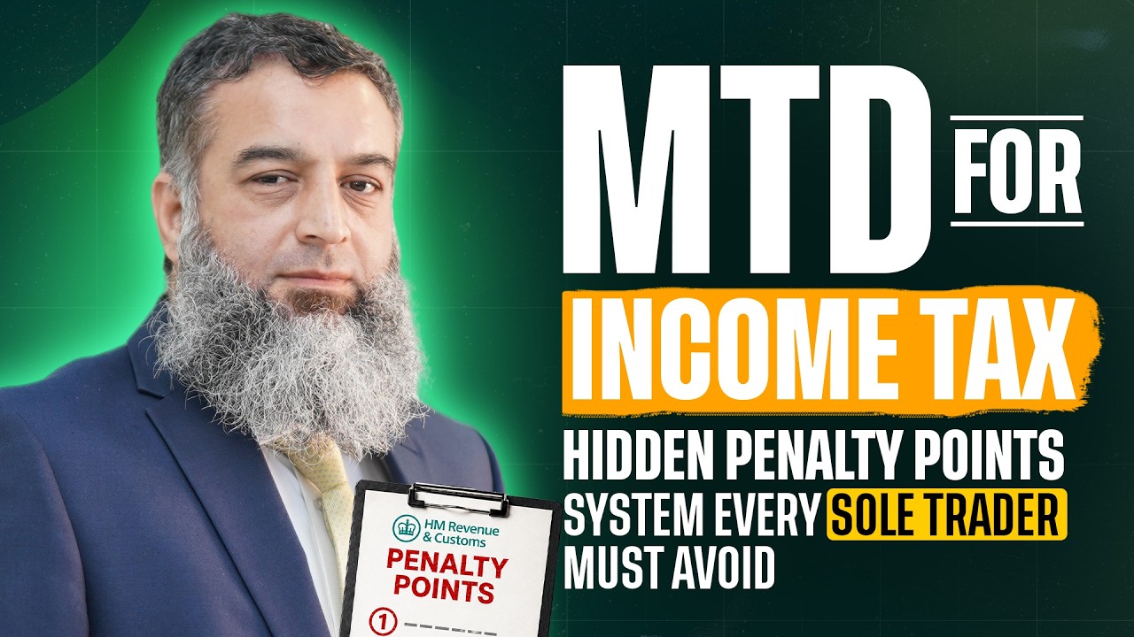 MTD for Income Tax Explained | Hidden Penalty Points Every Sole Trader Must Avoid (UK 2026)