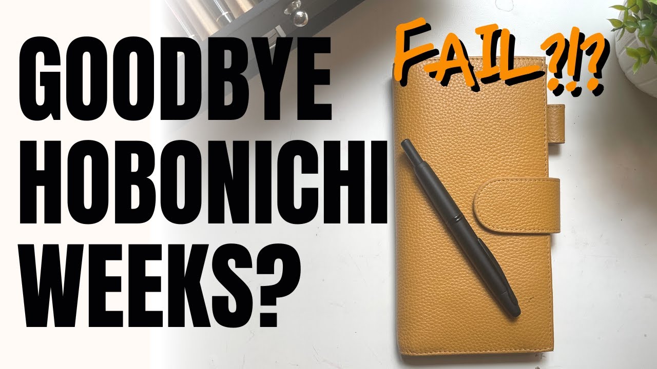 Saying GOODBYE to Hobonichi Weeks after 5 Years! | Final Flip through 2023 | Wellness Journal FAIL!