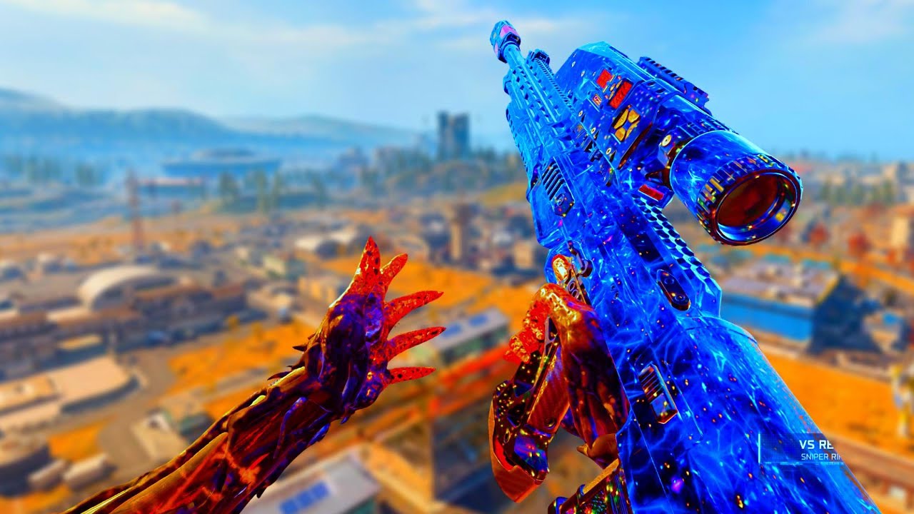 19 Kill Sniper Gameplay with VS RECON  on Verdansk (No Commentary)