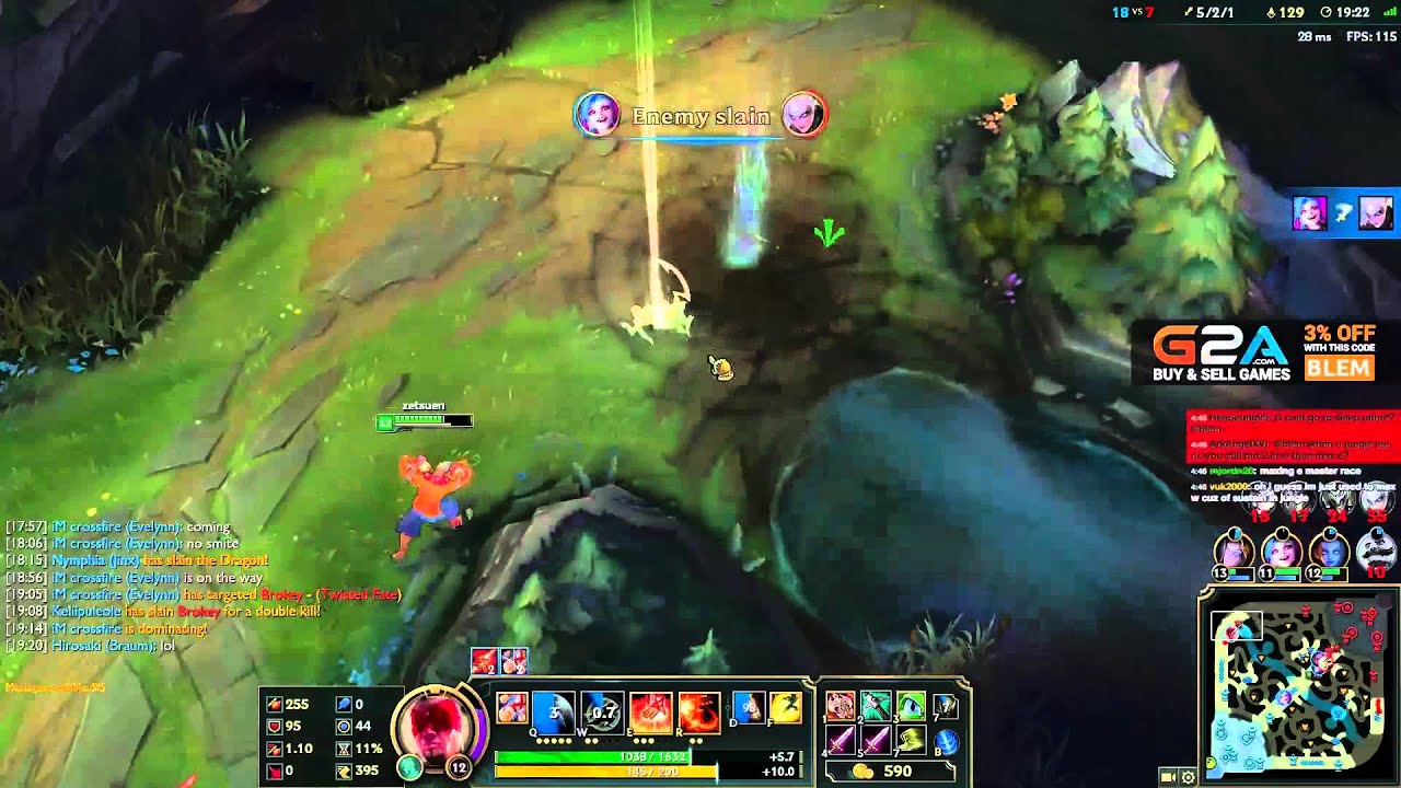 This Jinx is a god