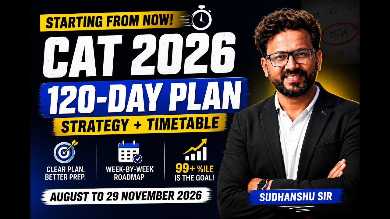 CRACK CAT 2026 | The 17-Week Blueprint | MBA Litmus