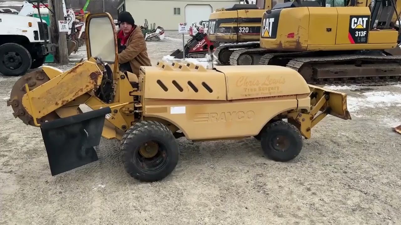 RAYCO SUPER RG50 STUMP GRINDER & TRAILER For Sale