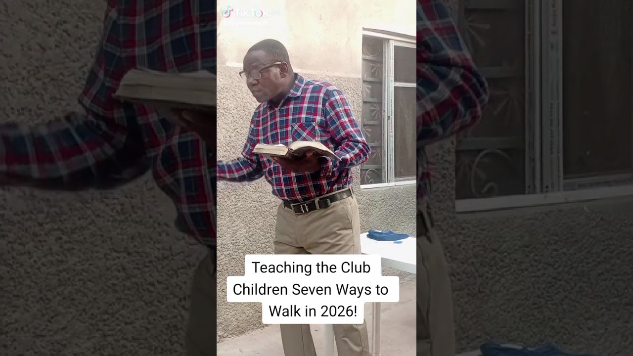 Teaching the Club Children Seven Ways to Walk in 2026 and beyond.