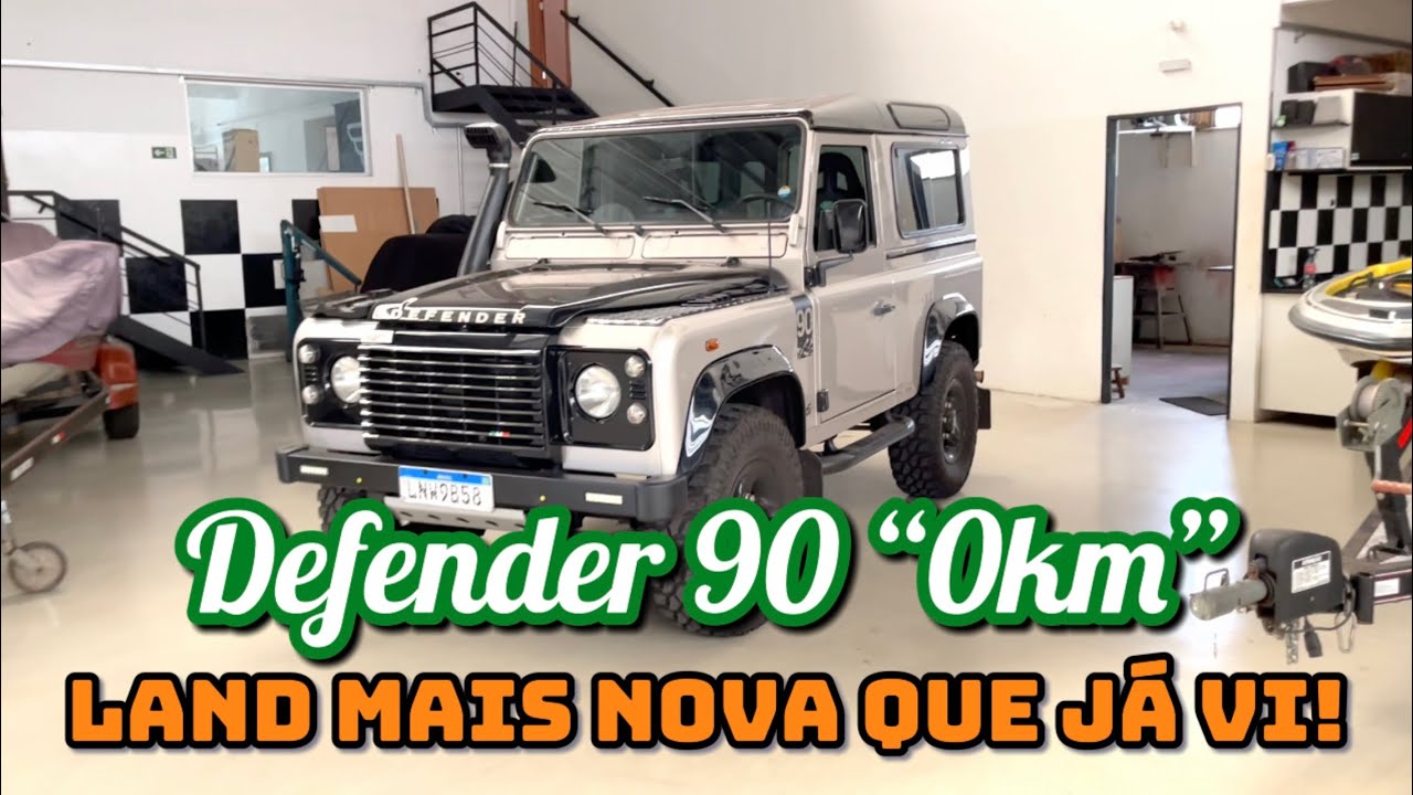 RARIDADE - Land Rover Defender 90 2001 - Mais nova que já vi 😍🤑