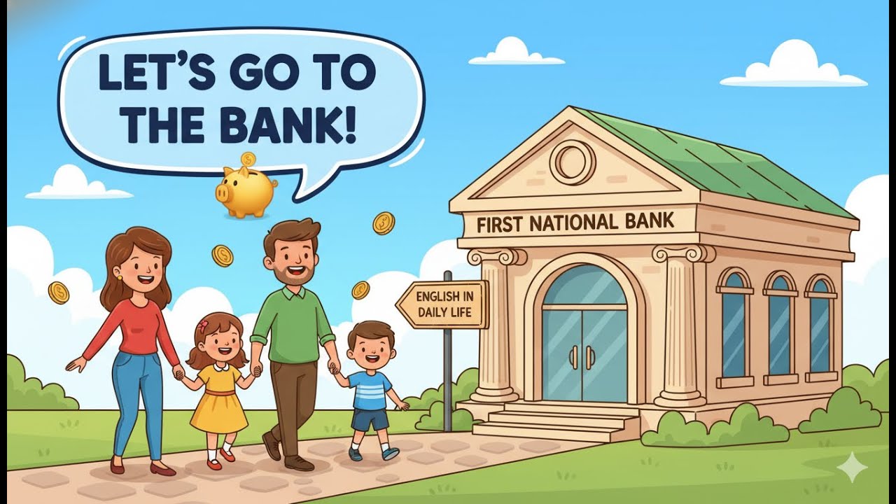 Master the Bank in English 🏦 | Learn ALL Banking Vocabulary | Real English Conversation Practice
