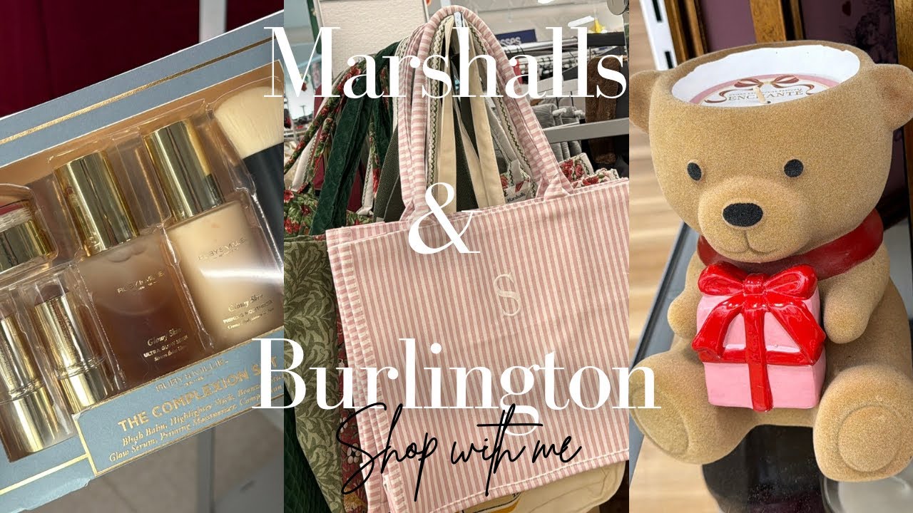 В магазинах Marshalls и Burlington так много отличных товаров!