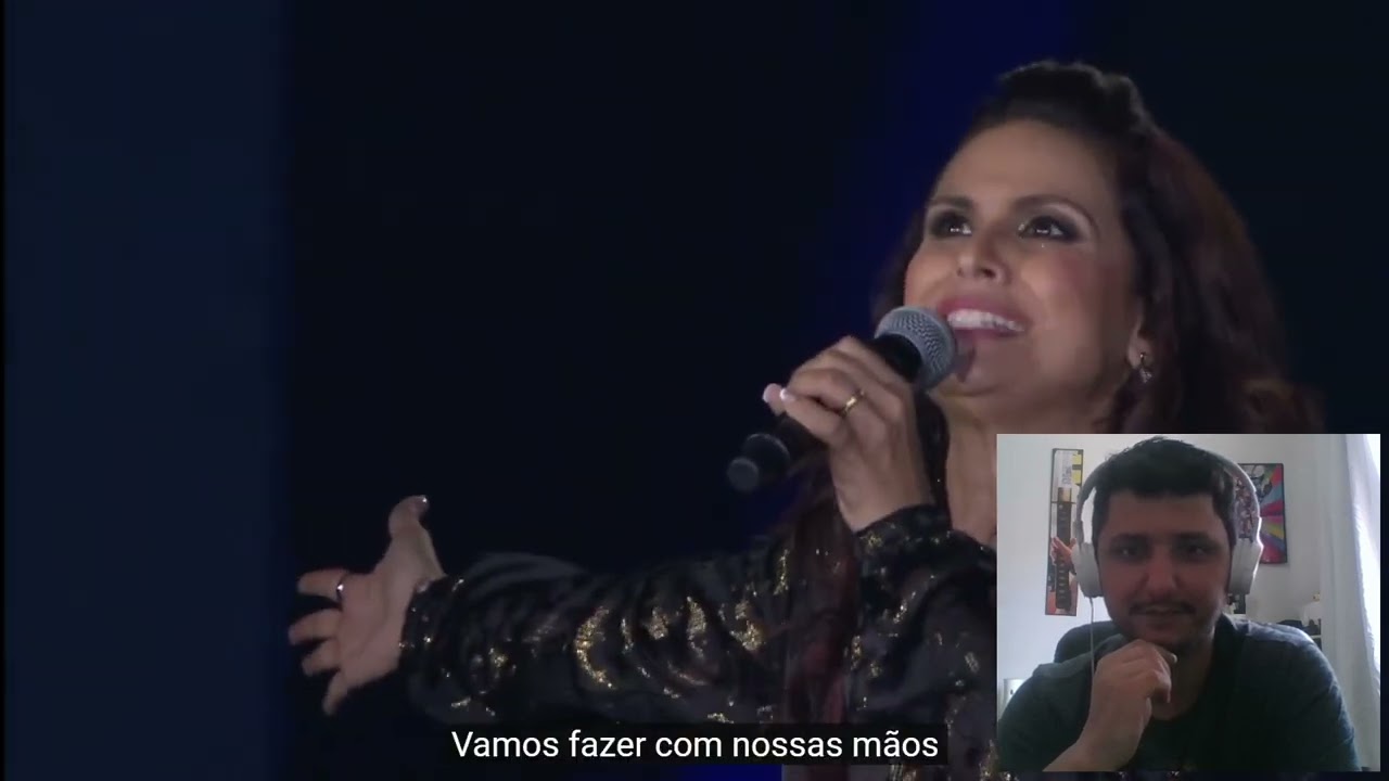 Aline Barros - Somos Livres (Ao Vivo) (React Comigo) #alinebarros #gospel #react