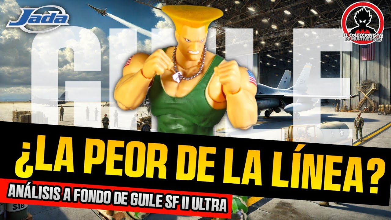 🤔 GUILE STREET FIGHTER II ULTRA JADA TOYS review en Español! #actionfigures