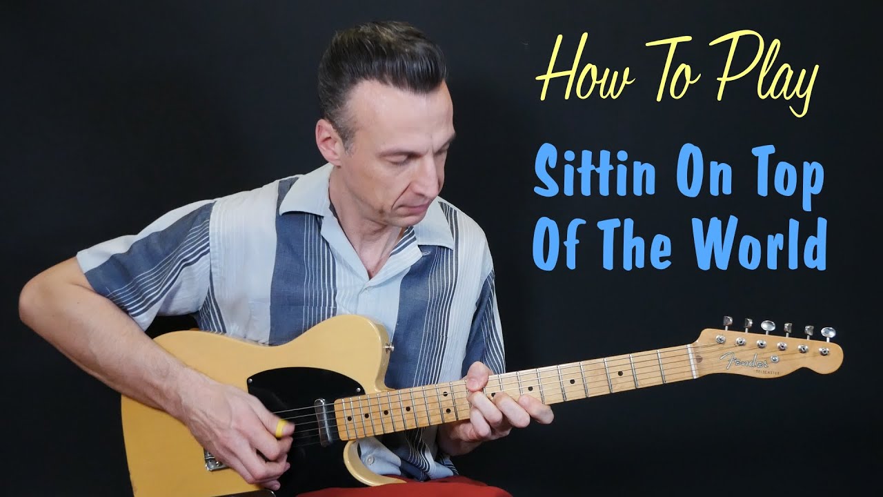Rockabilly Guitar Lesson - Sittin On Top by Curtis Gordon