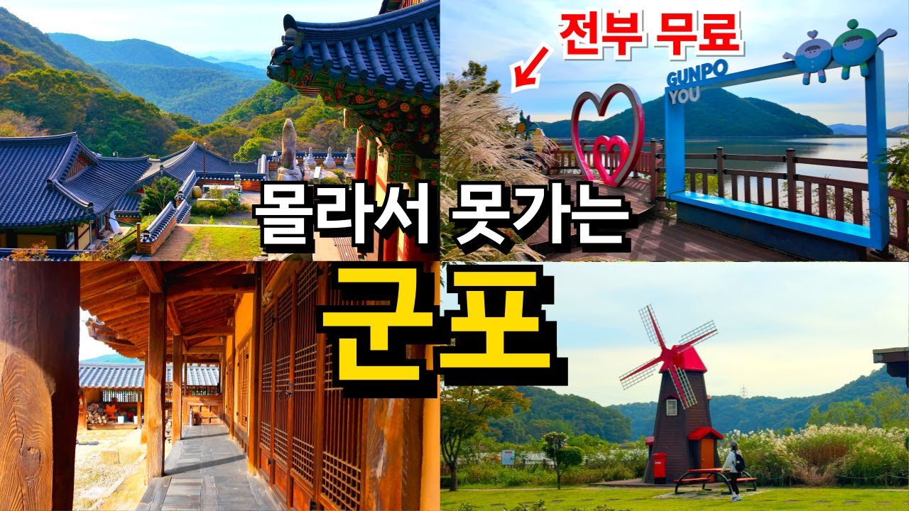 몰라서 못가는 군포 여행지 9곳 / 경기도 가볼만한곳 가을여행 축제