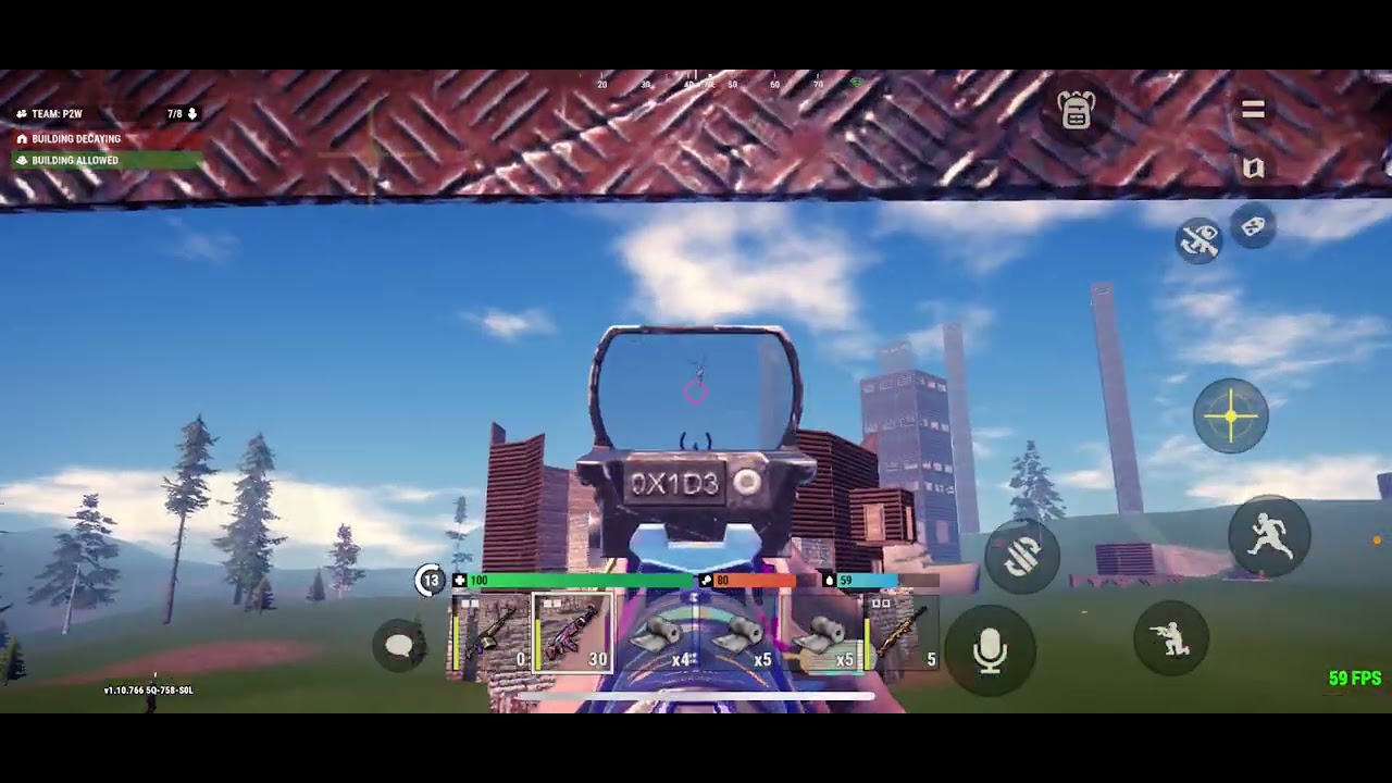 CRAZY RAID OXIDE SURVIVAL P2W VS CK5 
