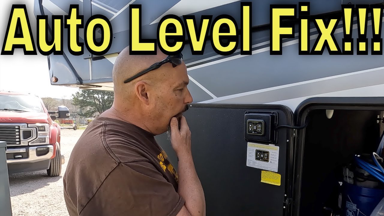 The RV Won't Auto Level Our Lippert 6 Point RV Level Fix